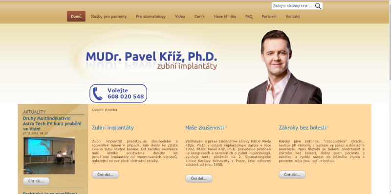 implantaty kriz